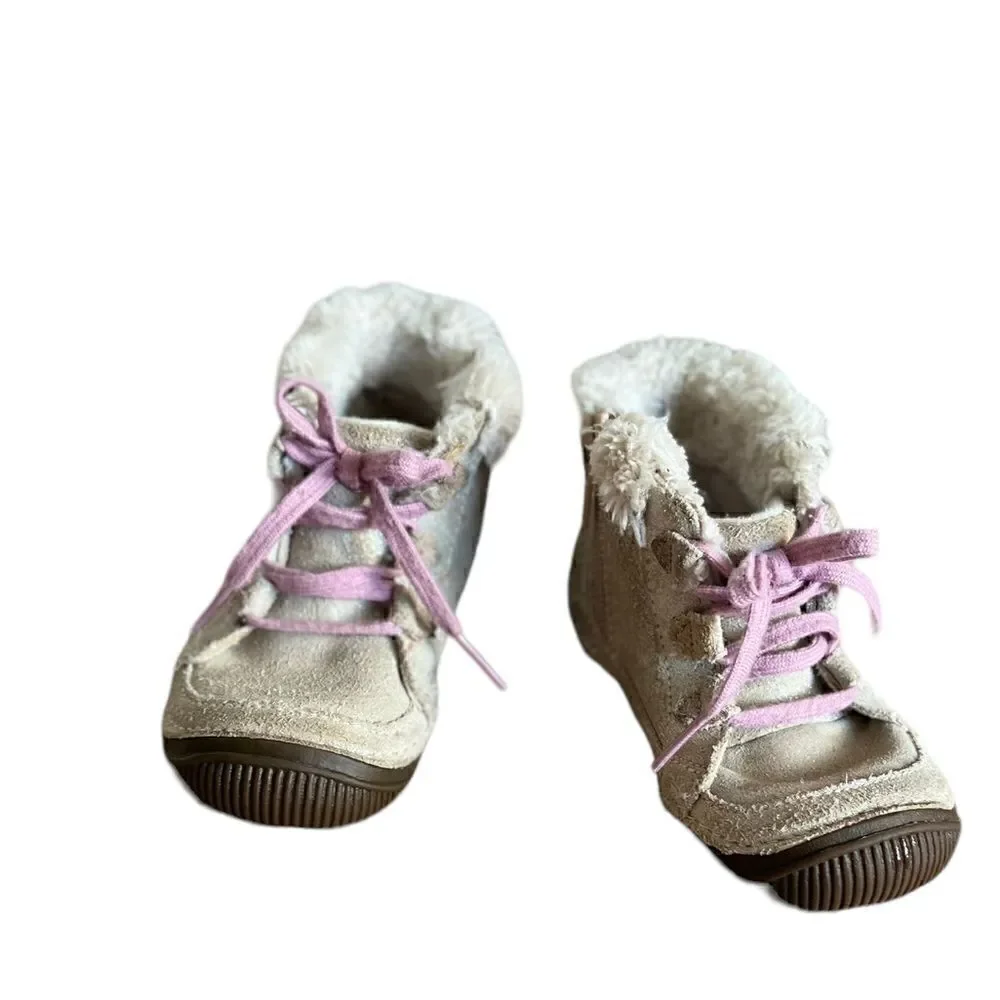 Stride Rite Ice Princess Boots Size 7.5